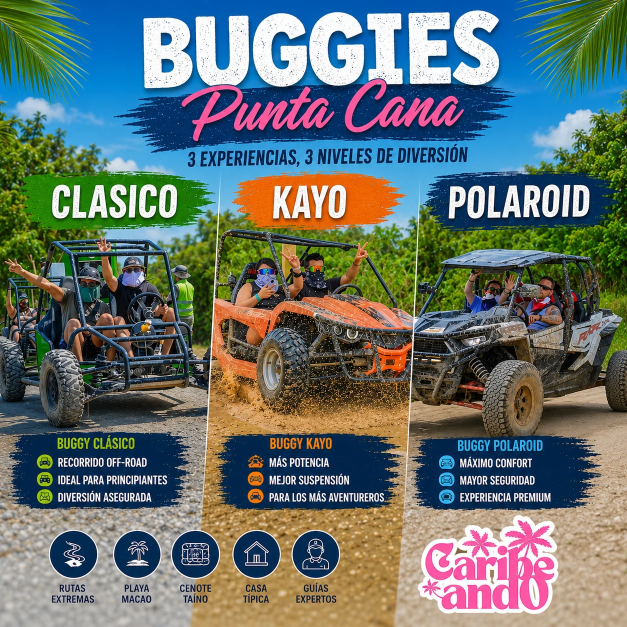 Buggies - Ruta Macao (Punta Cana)